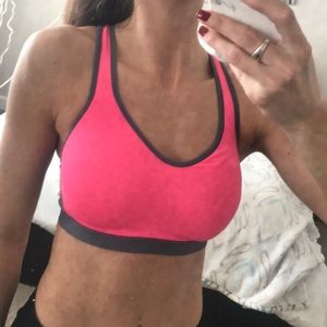 Champion Duo Dry Pink High Impact Sports Bra